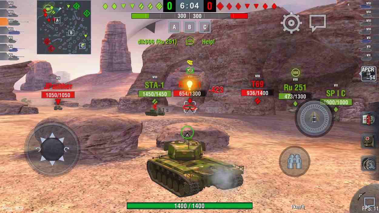 game World of Tanks Blitz mod 