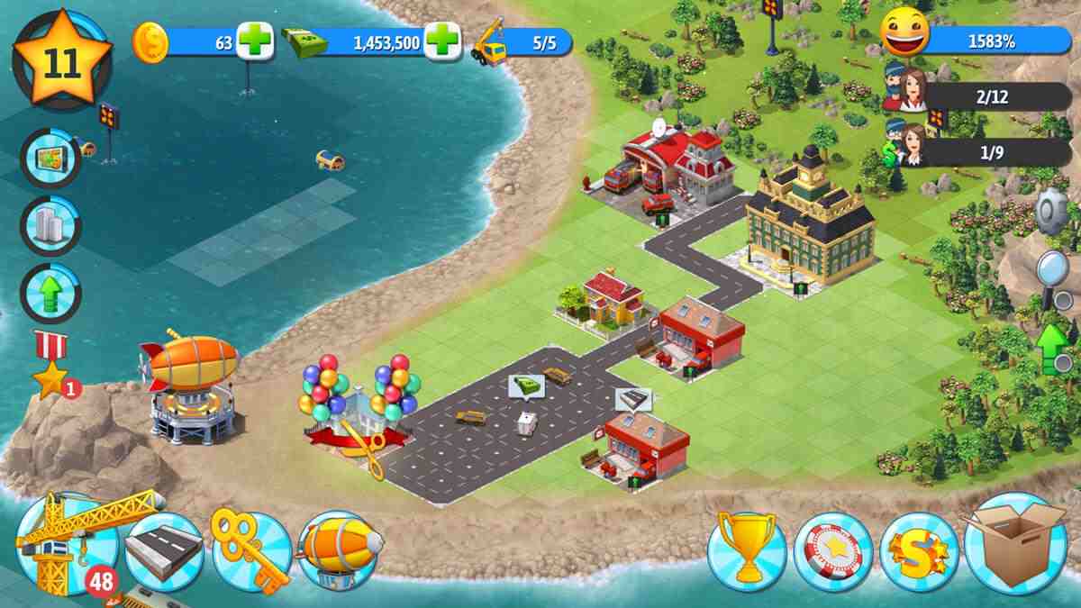 game City Island 5 mod