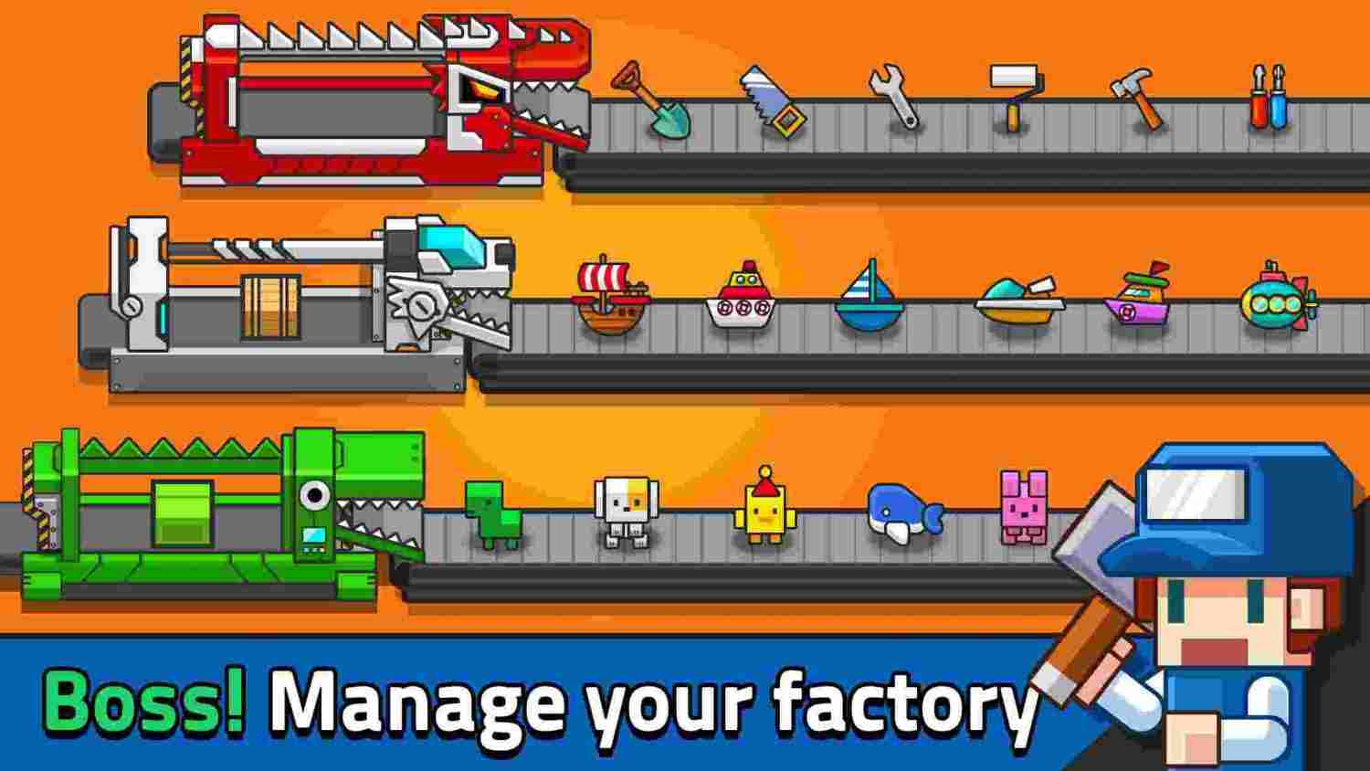 game Idle Super Factory mod
