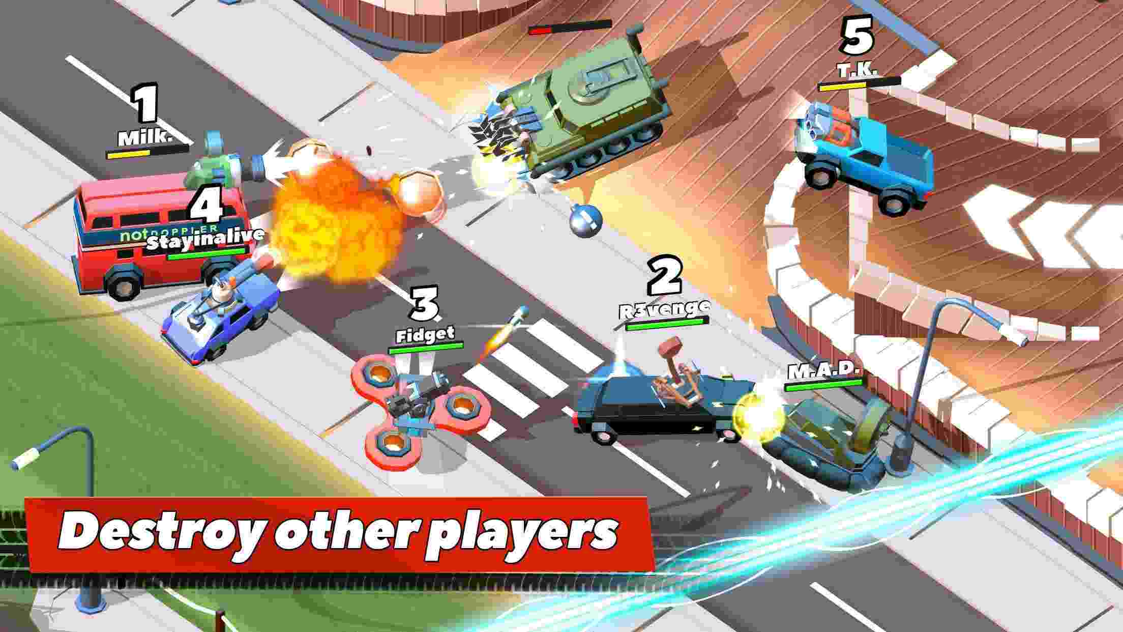 Crash of Cars mod hack game
