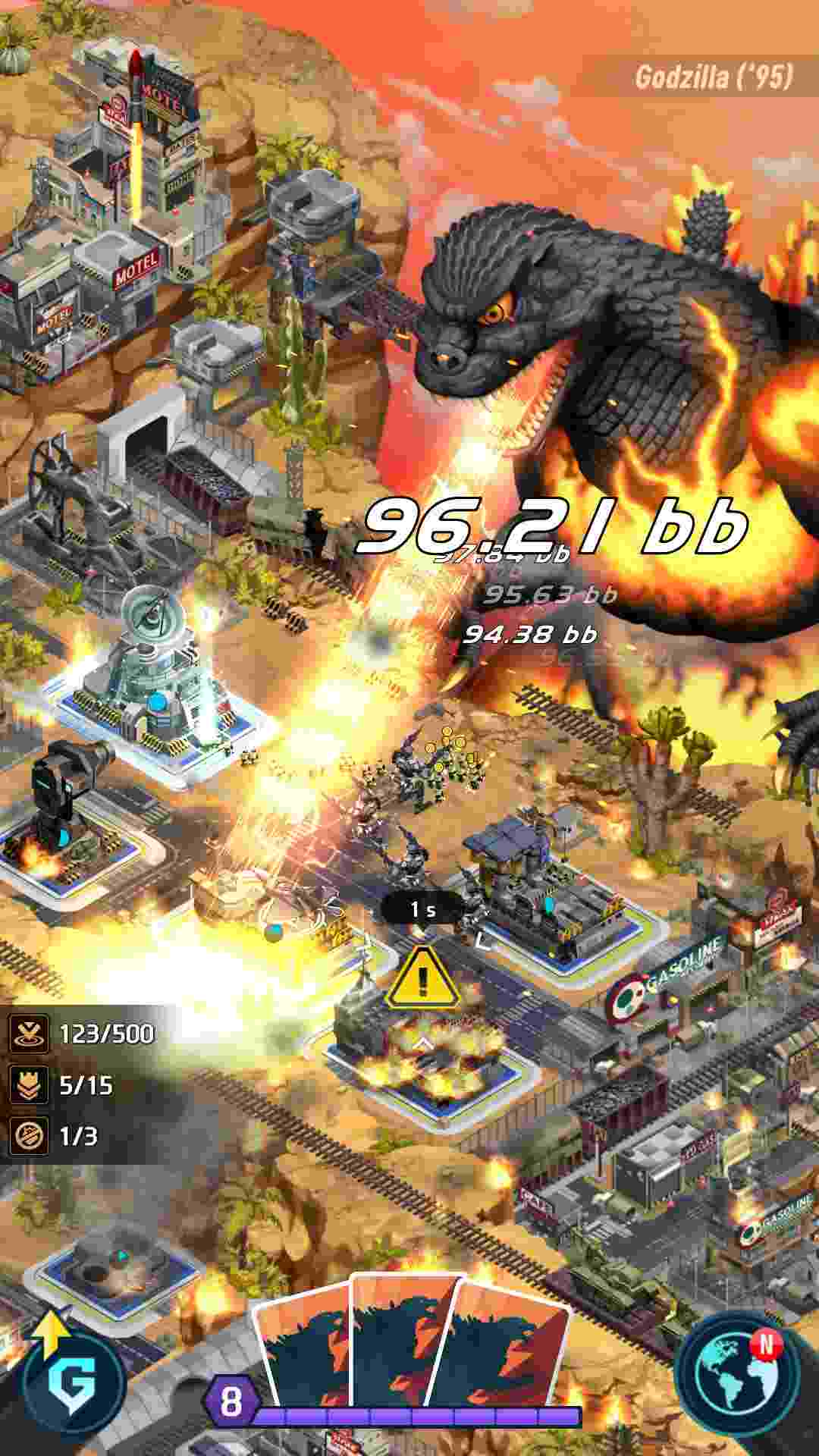 game Godzilla Defense Force mod