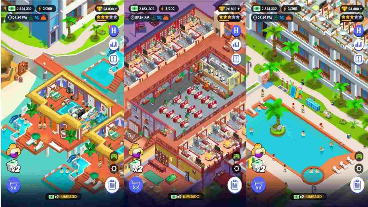 game Hotel Empire Tycoon Mod