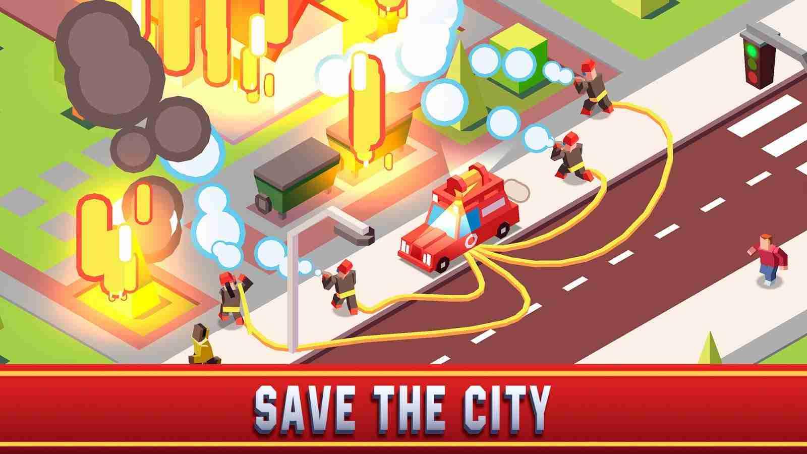 Download Idle Firefighter Tycoon Mod