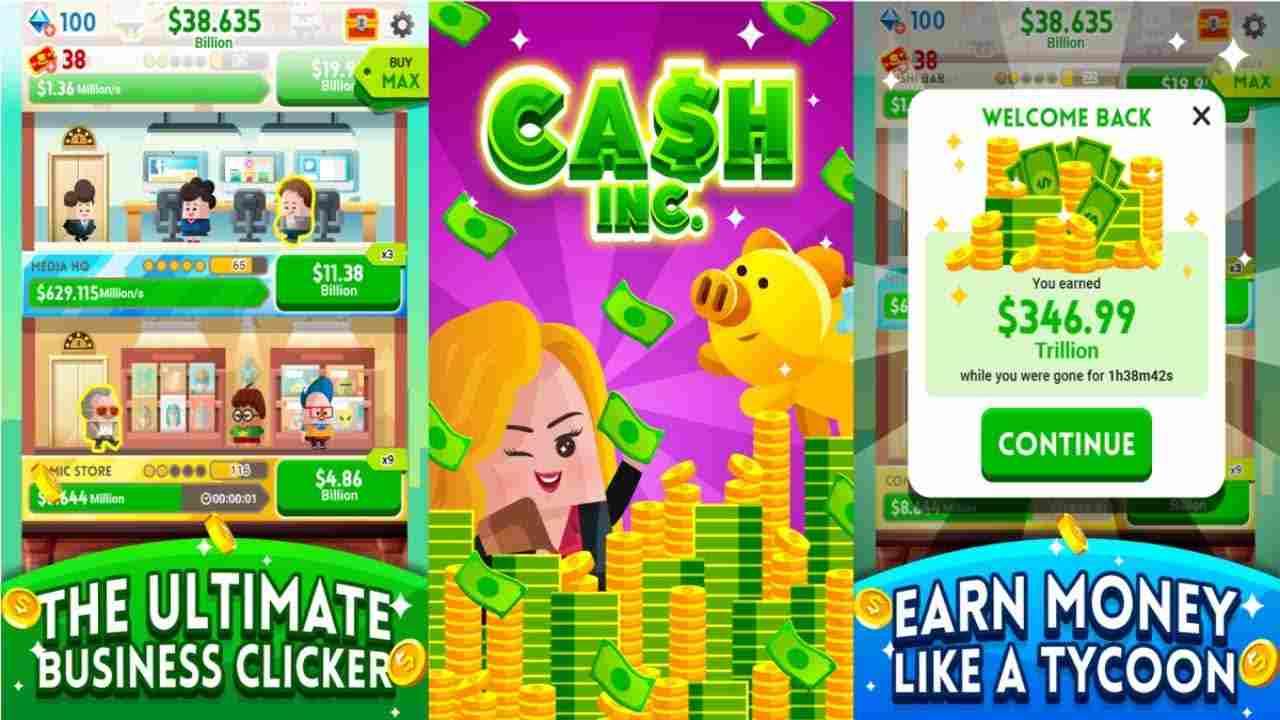 Game Cash Inc Mod