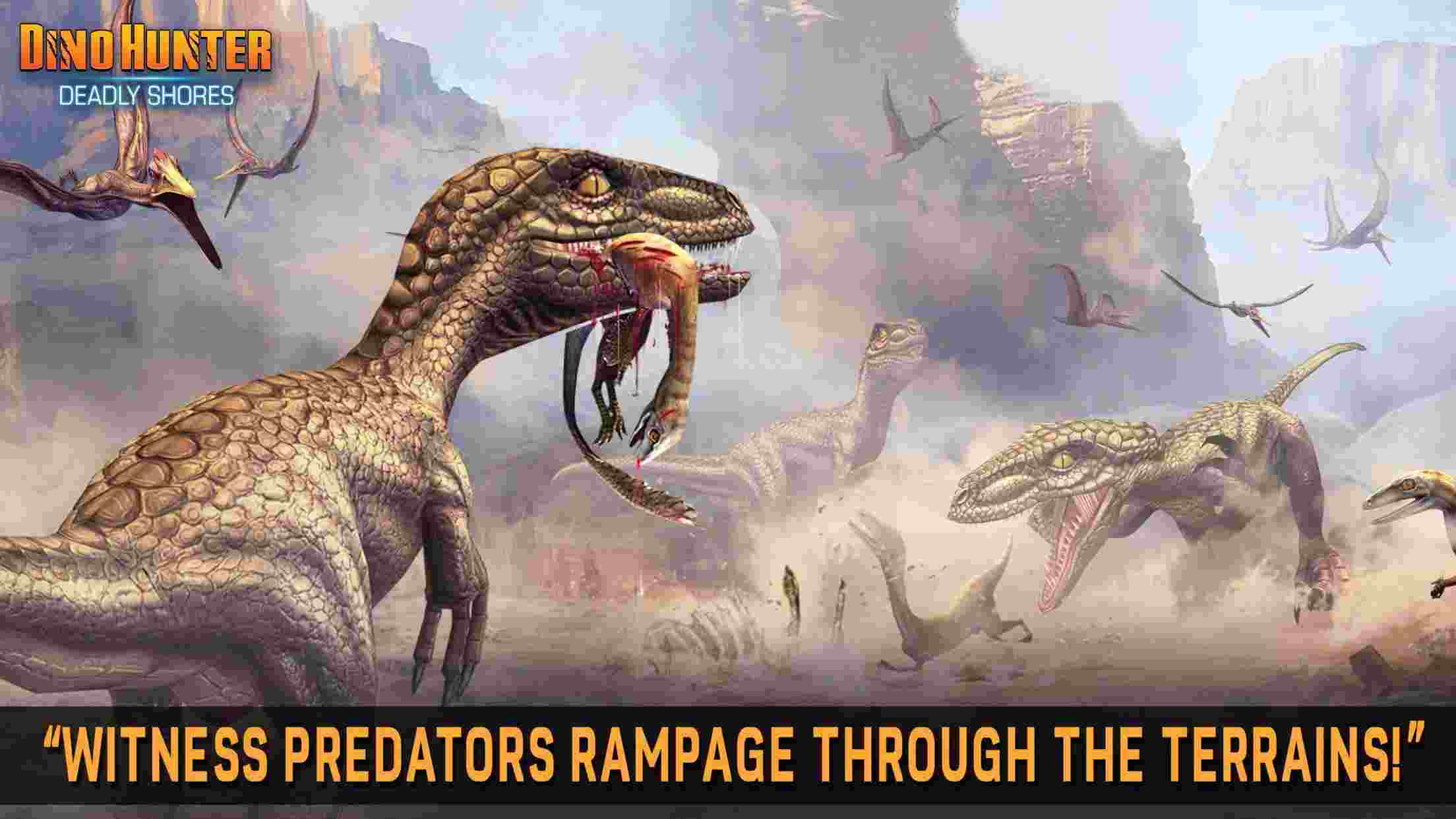 Game Dino Hunter Deadly Shores Mod