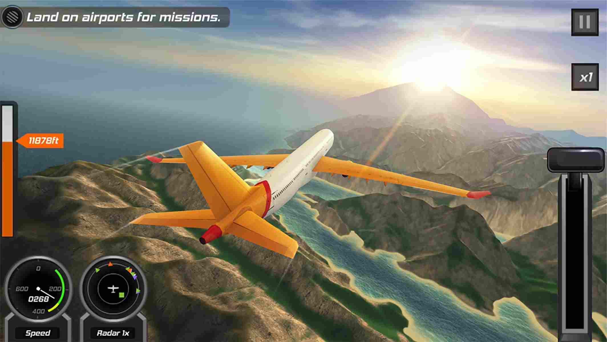 Game Flight Pilot Simulator 3D Free Mod