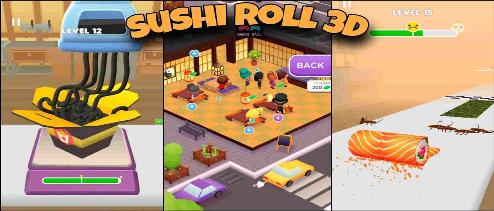 Tai Sushi Roll 3D Mod