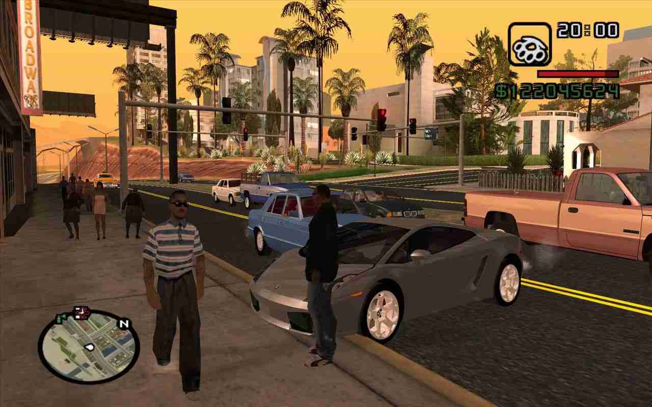 Game Grand Theft Auto San Andreas Mod