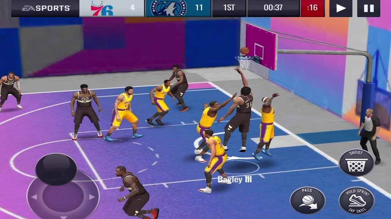 NBA LIVE Mobile Basketball mod apk