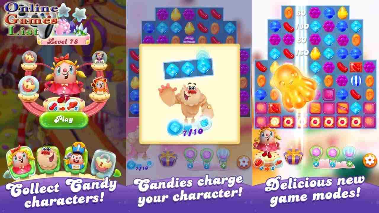 game Candy Crush Friends Saga mod