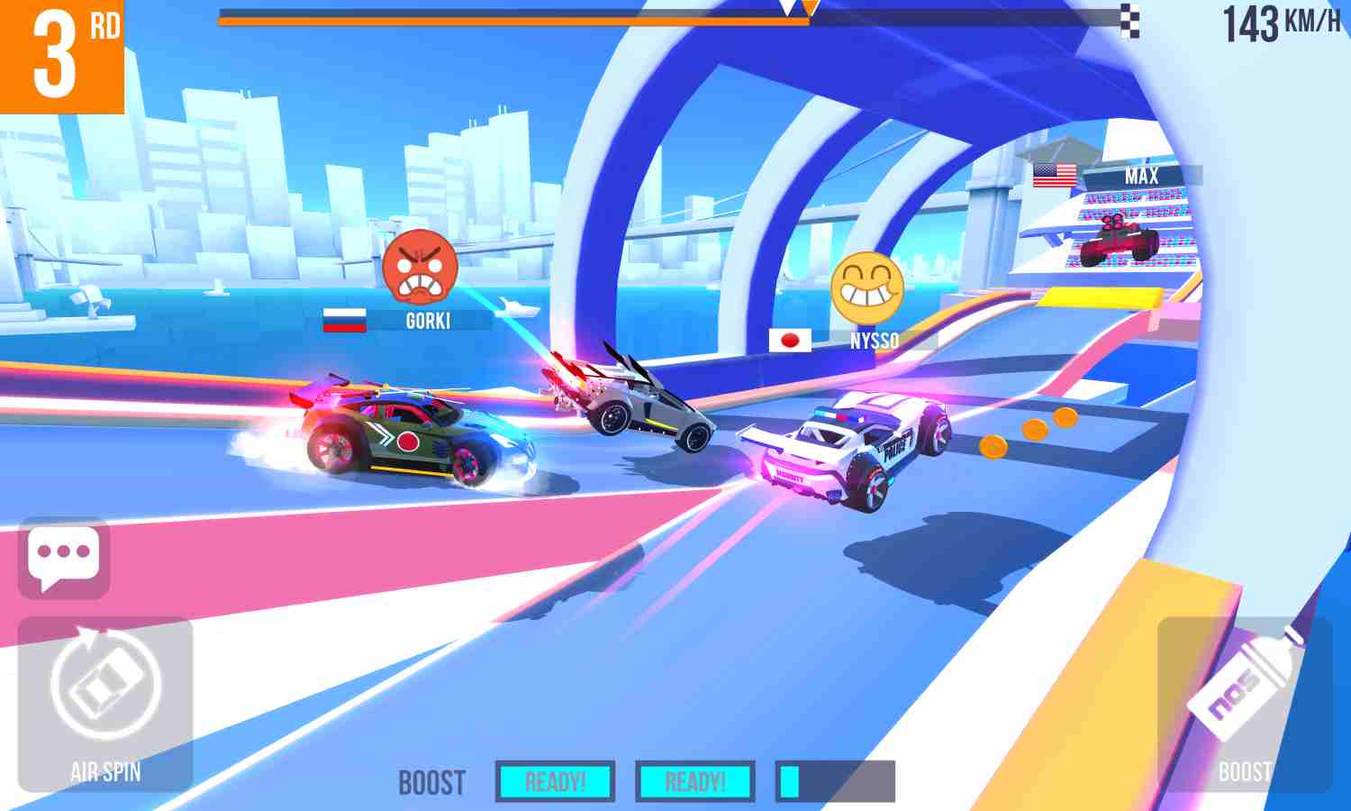 tai game SUP Multiplayer Racing mod apk