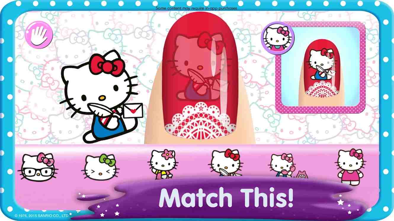 Hello Kitty Nail Salon Mod