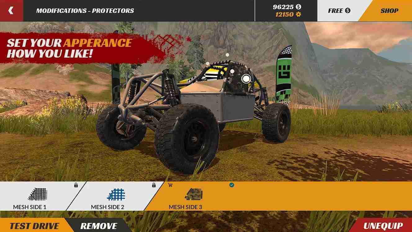 Game Offroad PRO - Clash of 4x4s Mod