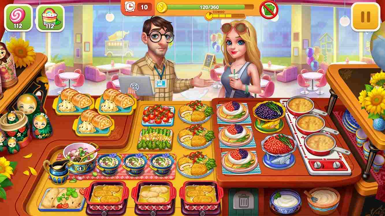 Cooking Hot My Restaurant game mod hack