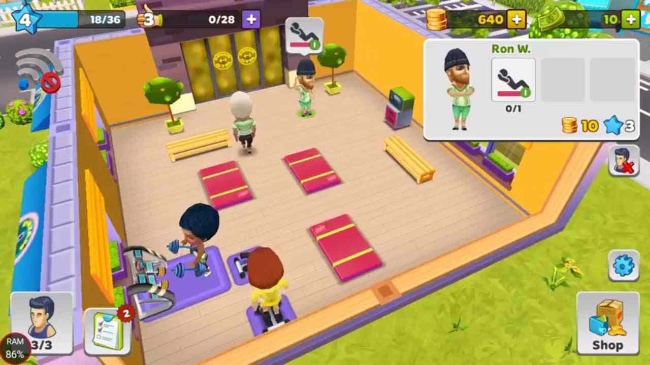 Game Idle GYM Sports mod apk for android