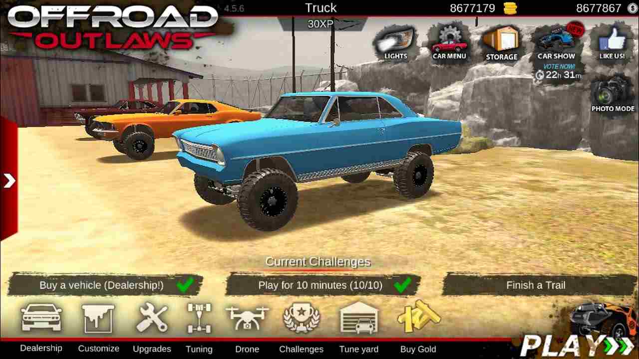 Offroad Outlaws game mod
