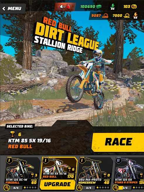 Game Dirt Bike Unchained Mod