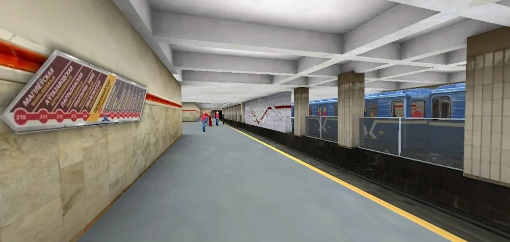 Dowload Minsk metro simulator Mod