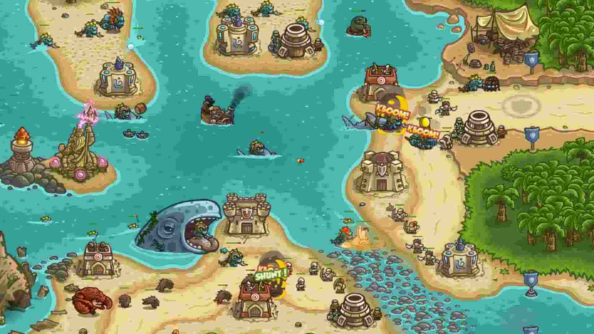 Game Kingdom Rush Frontiers mod hack