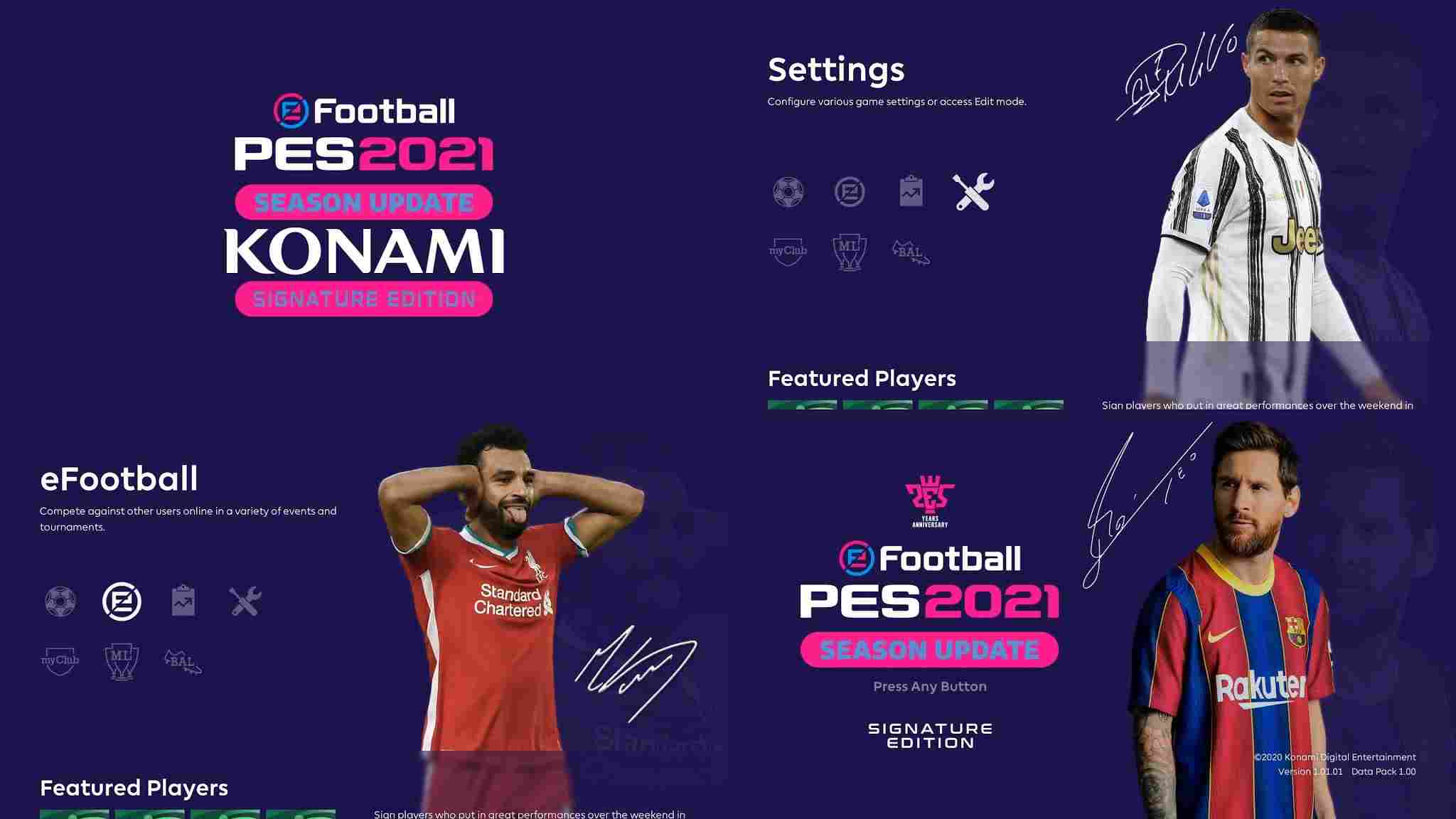 game eFootball PES 2021 mod