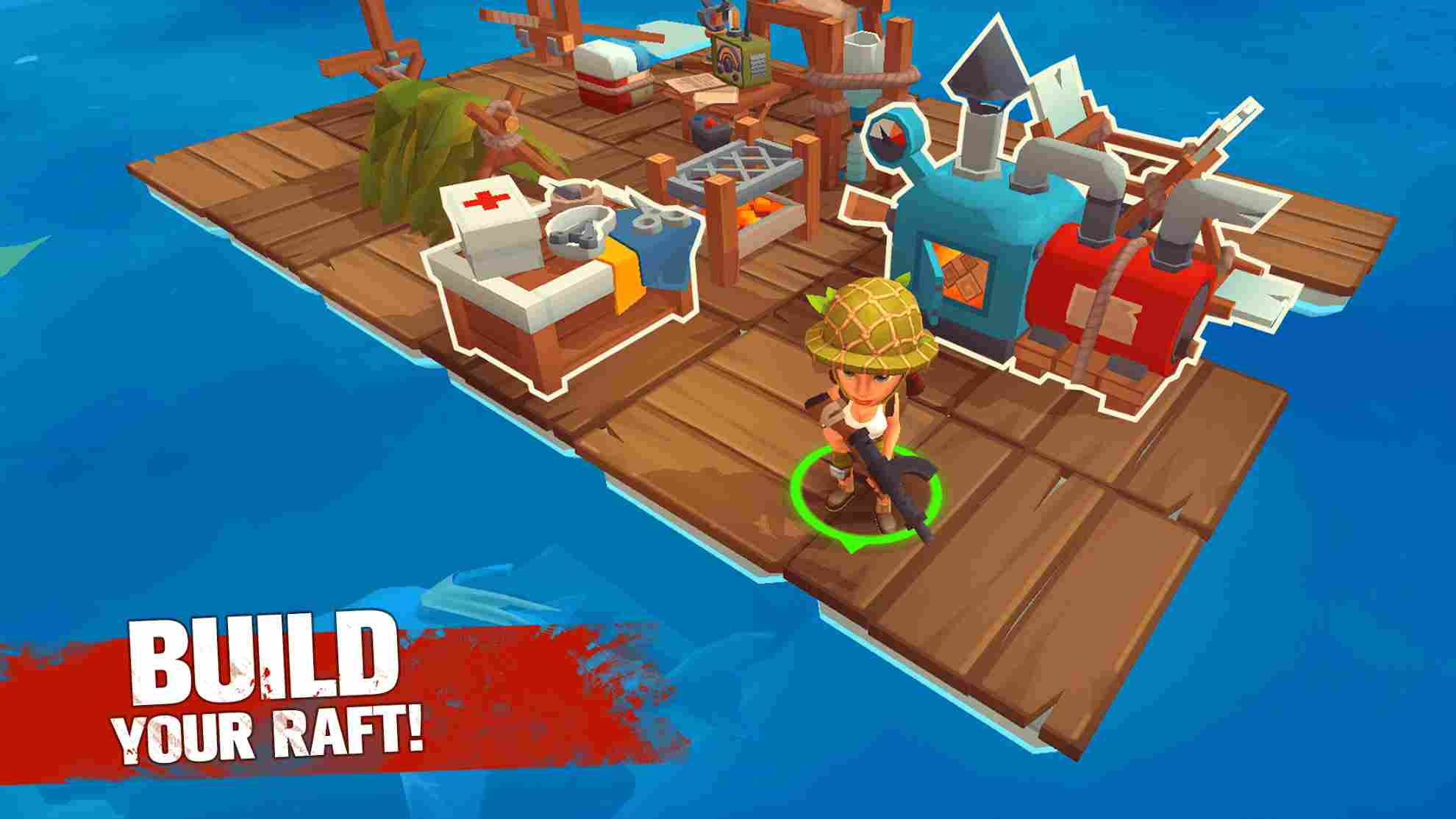 Download Grand Survival Raft Adventure Mod