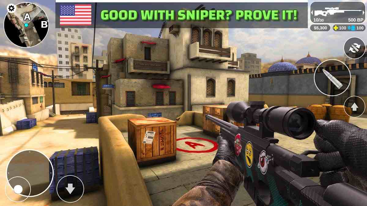 Game Counter Attack Multiplayer FPS Mod