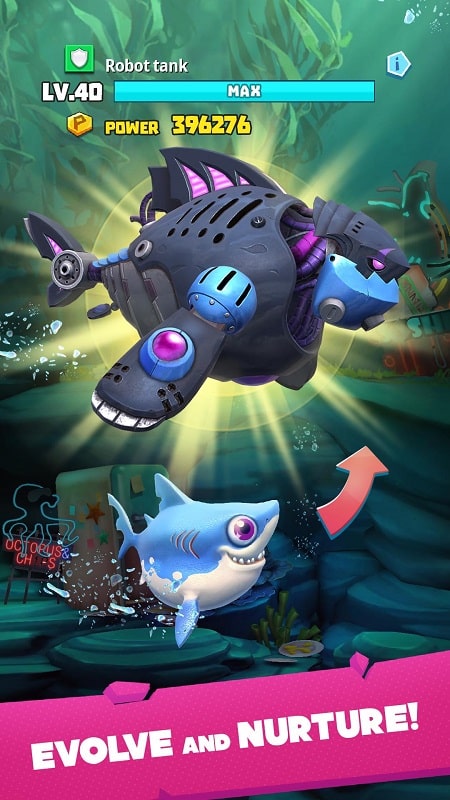 hungry-shark-heroes-mod-android