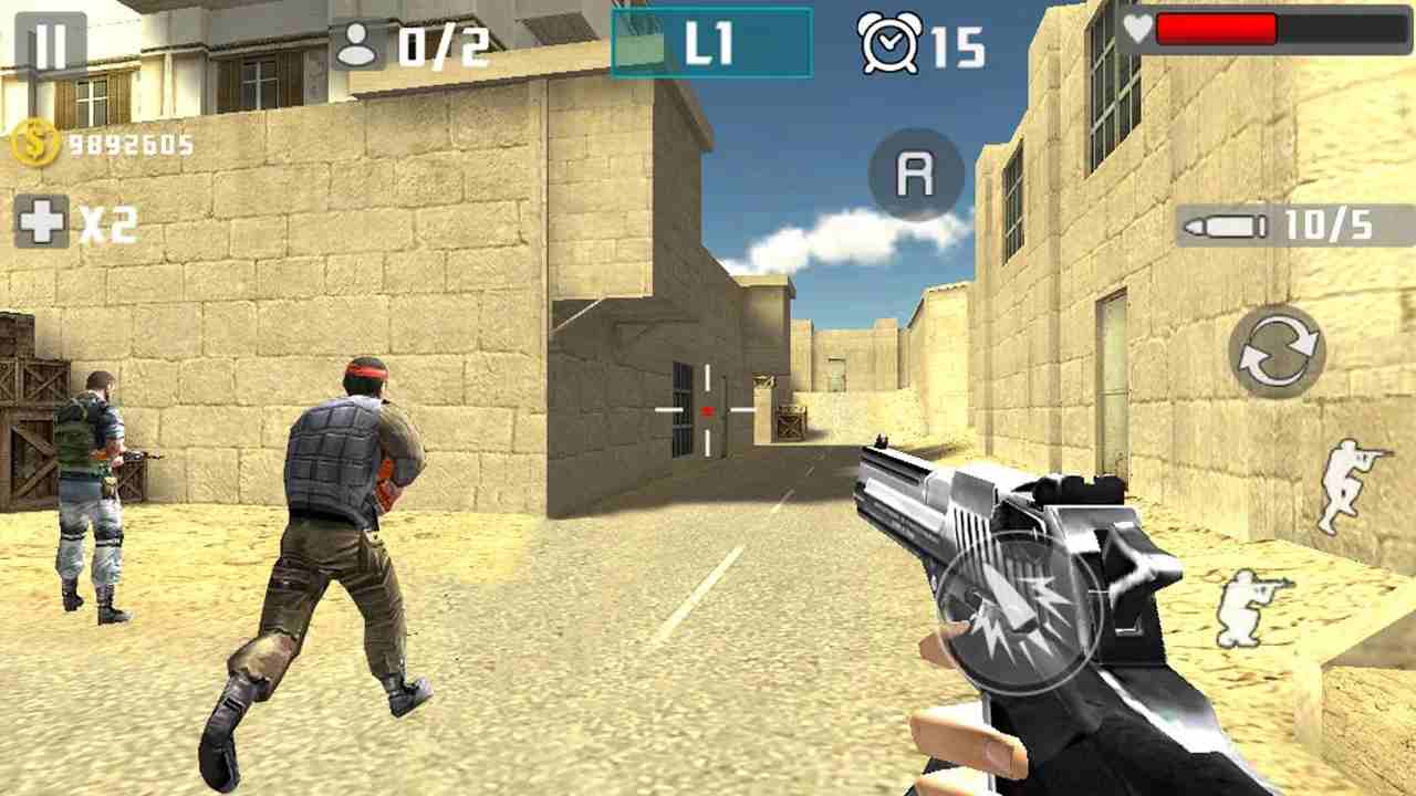 Game Gun Shot Fire War Mod