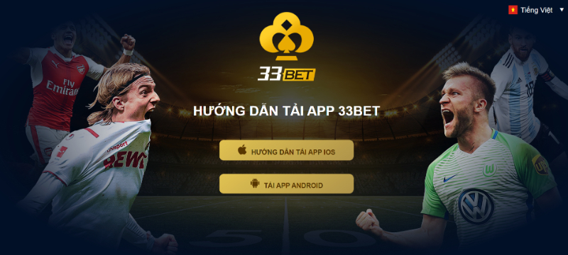 Download app 33BET về di động