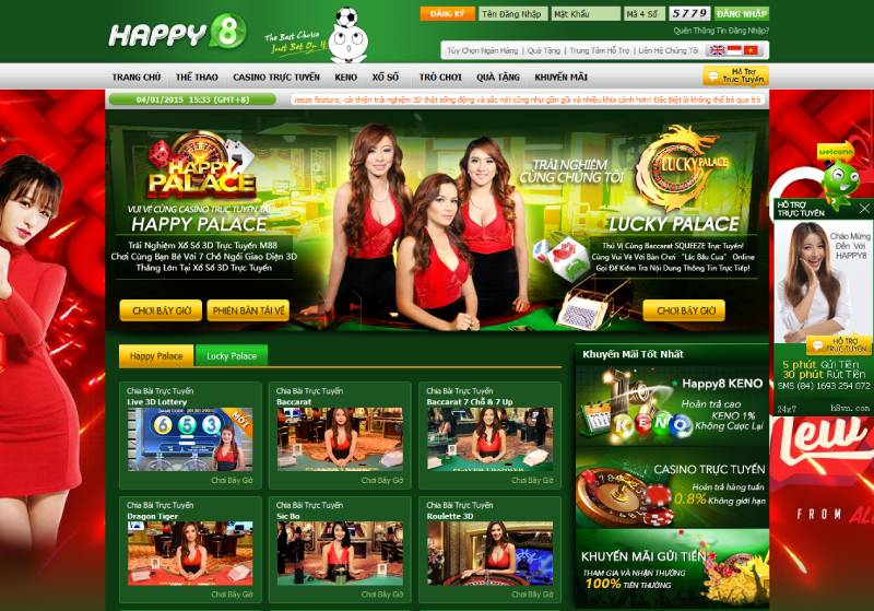 HAPPY8 casino trực tuyến