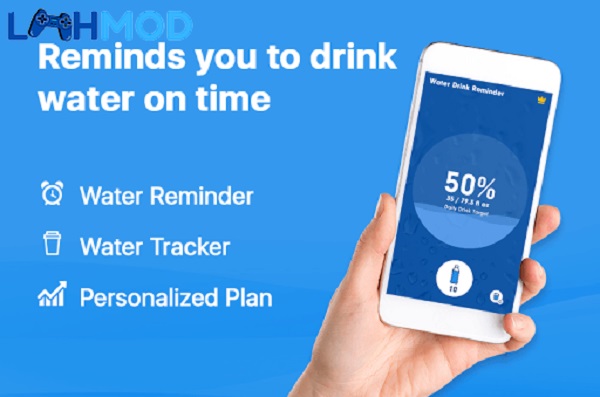 Water Drink Reminder MOD APK {{version}} (Liên kết miễn phí)